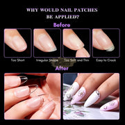 Vicovi 480pcs Professional Nail Tips Latin-coated Sheets | Full cover Nail Tips