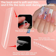 Vicovi 96pcs Nail Extension Molds 1# | Full cover Nail Tips