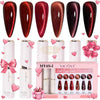 VICOVI Cat Eye Gel Polish Set 6pcs – HEMA & TPO Free (MY6S-I) Cat Eye Gel