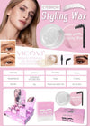 VICOVI Eyebrow Styling Wax 8g | Long-Lasting Brow Hold Eyebrow Styling Wax