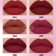 VICOVI Matte Lip Mud 6g | Long-Lasting Velvet Finish - 6 colors #01 Matte Lipstick