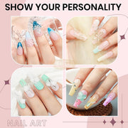 Vicovi Transparent 3D Nail DIY Sculpture Gel Non-Sticky #02 | 15ml 3D Sculpting Gel