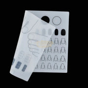 Washable Nail Training Practice Sheet Table Mat - M-109 Nail Tips
