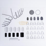 Washable Nail Training Practice Sheet Table Mat - M-109 Nail Tips