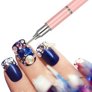 Wax Head Rhinestone Picker & Dotting Pen with Cap Nail Art Tool