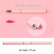 Wax Head Rhinestone Picker & Dotting Pen with Cap Nail Art Tool