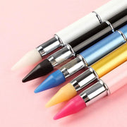 Wax Head Rhinestone Picker & Dotting Pen with Cap Nail Art Tool