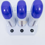 White/Blue Triple Roll-On Wax Heater | 3-in-1 Cartridge Wax Warmer for Salon & Spa Hair Removal Roll-On Wax Heater