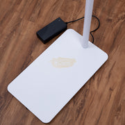 White Half Moon Floor LED Lamp HD-M8X | 125-180 cm | 71cm | 50W Lighting