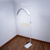 White Half Moon Floor LED Lamp HD-M8X | 125-180 cm | 71cm | 50W Lighting