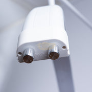 White Half Moon Floor LED Lamp HD-M8X | 125-180 cm | 71cm | 50W Lighting