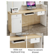 White Reception Desk With LED | Right Furniture