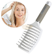 White Vented Detangling Hair Brush | Blow-Dry & Styling Hair Brush