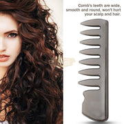 Wide Tooth Comb Style Hair Brush