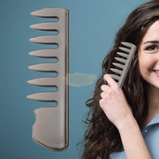 Wide Tooth Comb Style Hair Brush