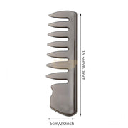 Wide Tooth Comb Style Hair Brush