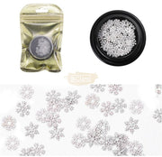 Winter Nail Art Sequins Available in 5 designs 3 White Nail Art Tool