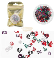 Winter Nail Art Sequins Available in 5 designs 4 Nail Art Tool