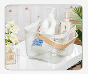 Wire Mesh Steel Basket with Handle | Small | White | 25*25*18 cm Basket