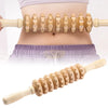 Wood Massage Rollers with anti-slip Handle | 9 Wheels Massage Rollers