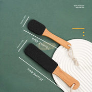 Wooden Double-Sided Pumice Foot File Foot File