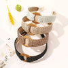 Woven Two-Tone Headband Hair Accessories