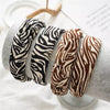 Zebra Stripes Suede Wide Headband Hair Accessories