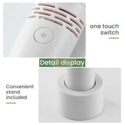 Zero 9 Mini Portable Bladeless Handheld Fan - Lash Extension Dryer Fan (USB Rechargeable) Lash Fan