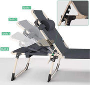 Zero Gravity Folding Recliner Chair | Grey | 190*68*28 cm Outdoor Chair