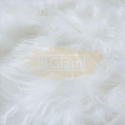 Faux Fur Photography Hand Rest Mat Square 40.5cm - White