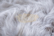 Faux Fur Photography Hand Rest Mat Square 40.5cm - Gray