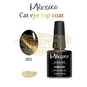 Mixcoco Soak-Off Uv Gel Nail Polish Cat Eye Top Coat Collection 15Ml 001