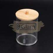 Acrylic Container with Bamboo Lid M-294- Small (container only)
