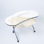 Foldable Manicure Station with Carry bag - White MT-005