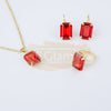 Fashion Jewelry Set M-249 - Red