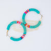 Fashion Jewelry - Earrings M-231 - Aqua