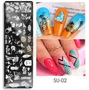 Nail Art Stamping Plates SU Collection