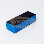 3-Way Nail Sanding Block Buffer - Blue