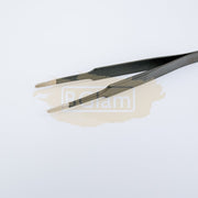 HRC40 Anti-Static Stainless Steel Tweezers Black 115mm - ESD-13