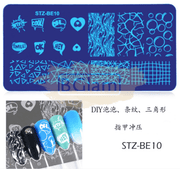 Nail Art Stamping Plates BE Collection