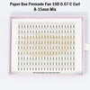 EMEDA Eyelash Extension | Premade Fans 180 | 10D | 0.07 C Curl | Mixed 9-14mm