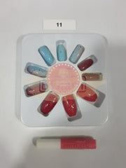 Fashion Nail Press On Nails with Glue 12 pcs M193-11