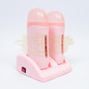 Double Roll-On Wax Heater - Pink