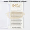 EMEDA Eyelash Extension | Premade Fans 120 | 3D | 0.07 D Curl | Mixed 9-15mm