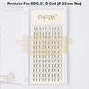 EMEDA Eyelash Extension | Premade Fans 120 | 8D | 0.07 D Curl | Mixed 9-15mm