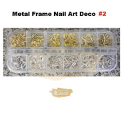 Metal Frame Nail Art Deco