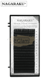 NAGARAKU Faux Mink Eyelash Extensions - C Curl Mixed Length 16-20mm