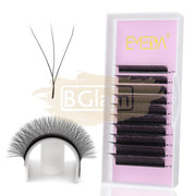 EMEDA Eyelash Extension | Clover 3D W | 0.07 D Curl | Mixed 8-14mm
