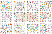 Nail Art Water Decal Stickers - BN Collection