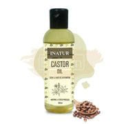 Inatur Cold-Pressed Oil 100ml - Castor - Hair & Skin Rejuvenator
